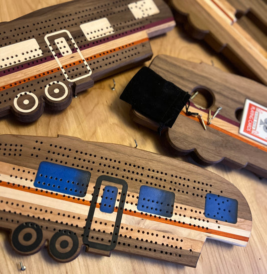 Camper Cribbage Board