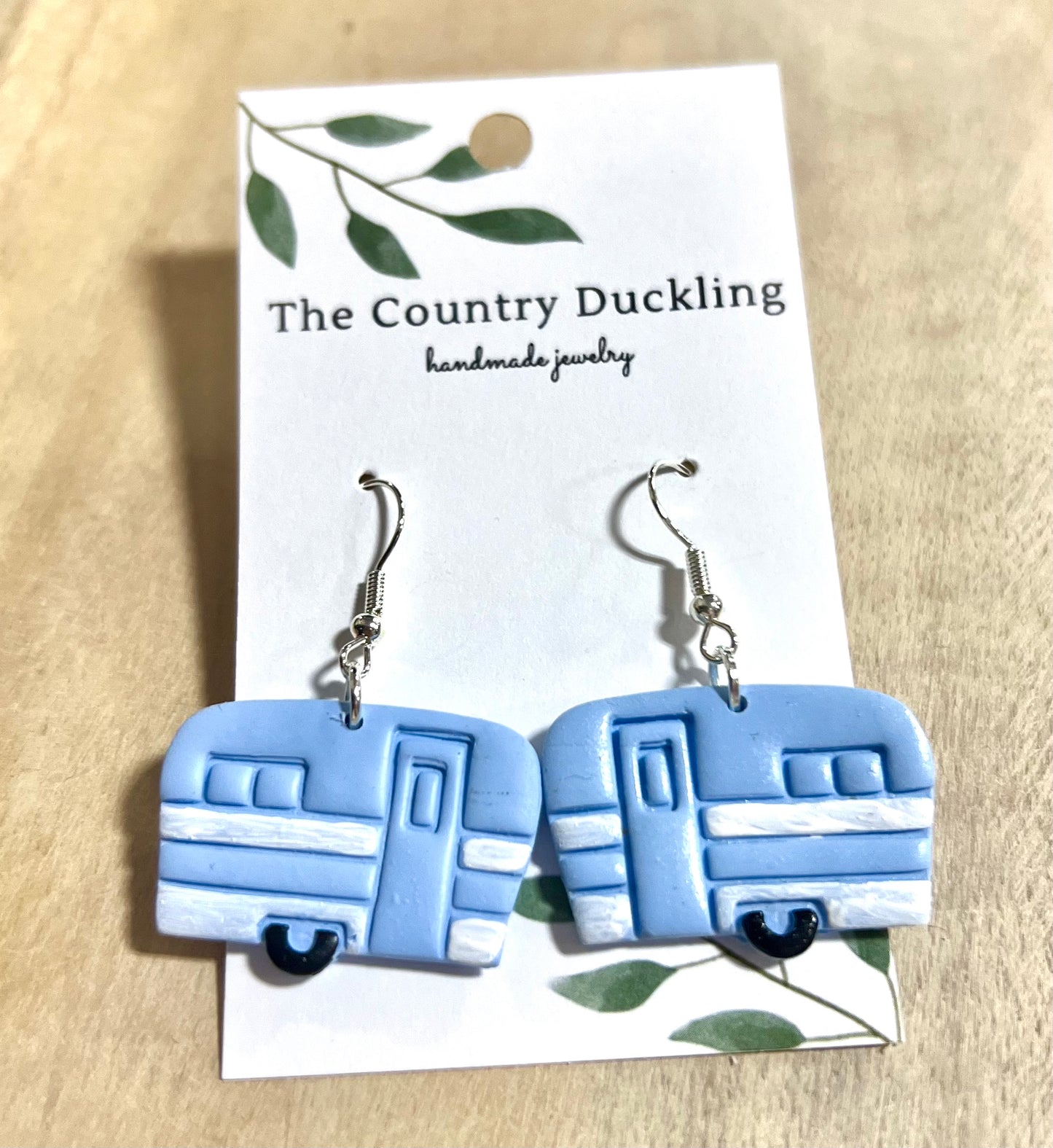 Camper Clay Dangle Earrings