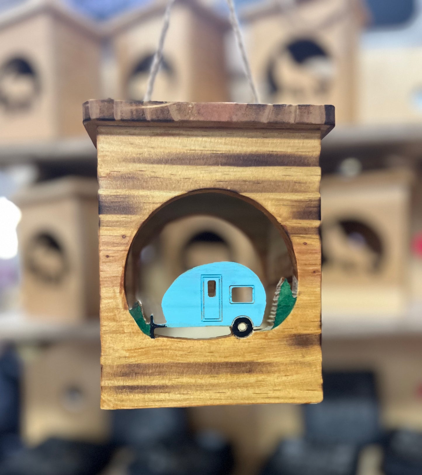 Wood Solar Lanterns