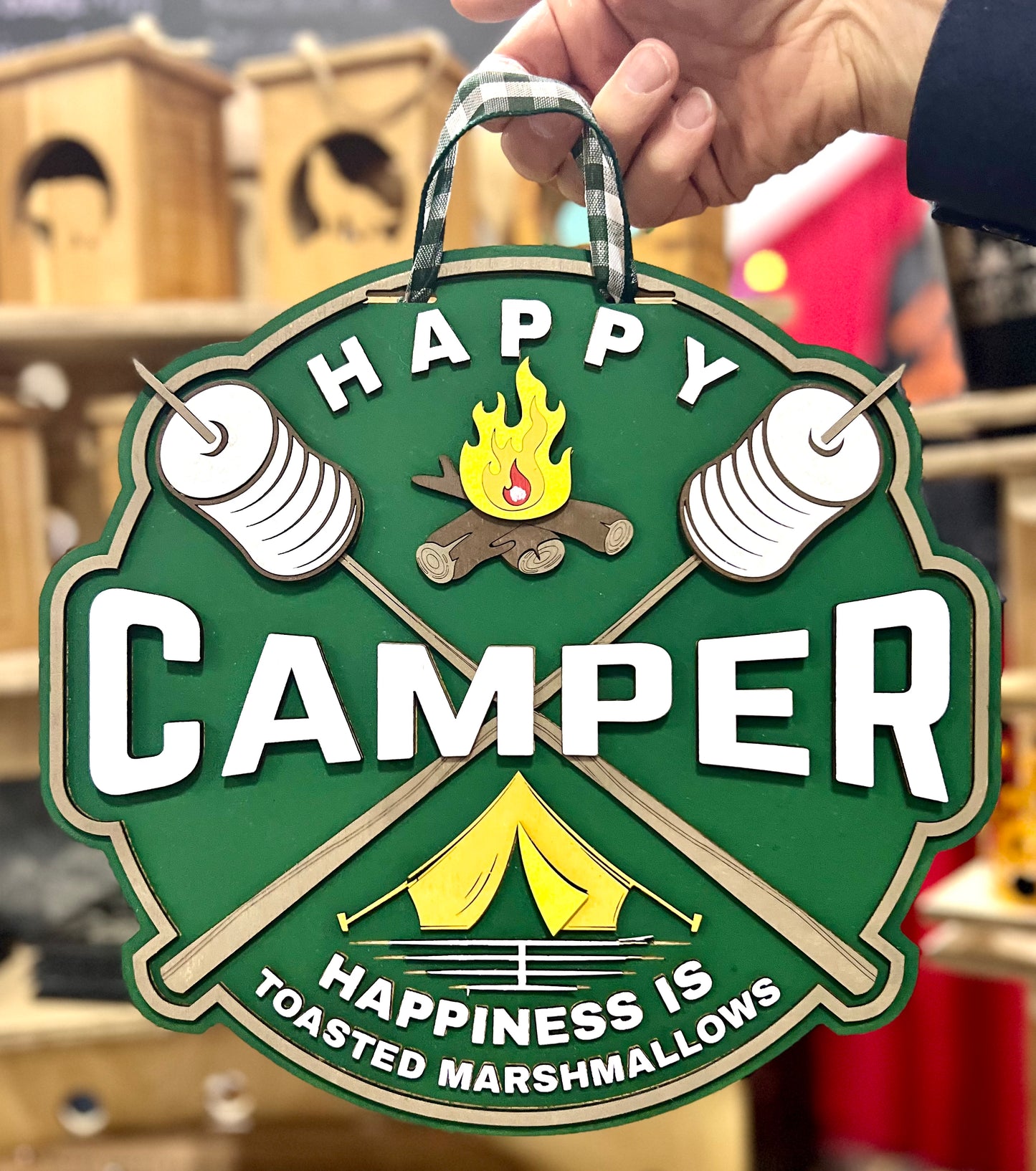 Happy Camper Sign