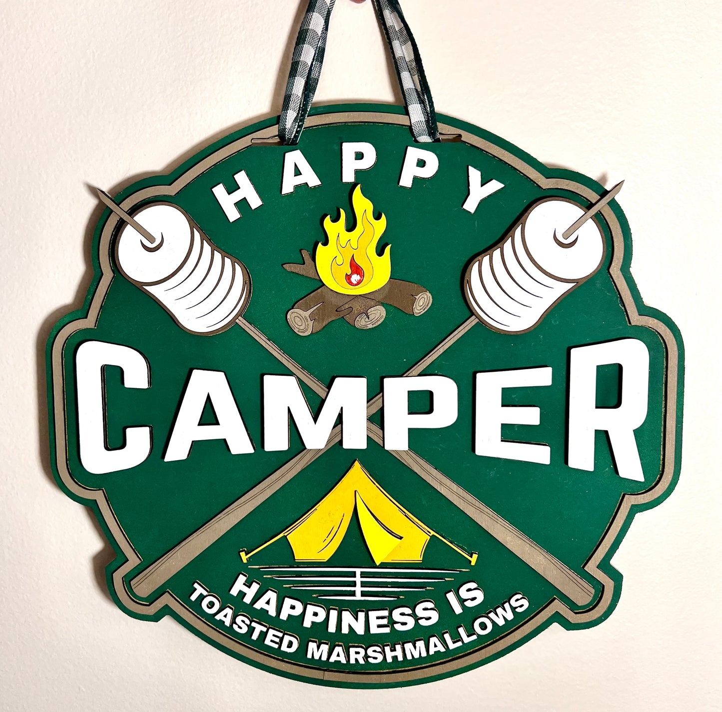 Happy Camper Sign