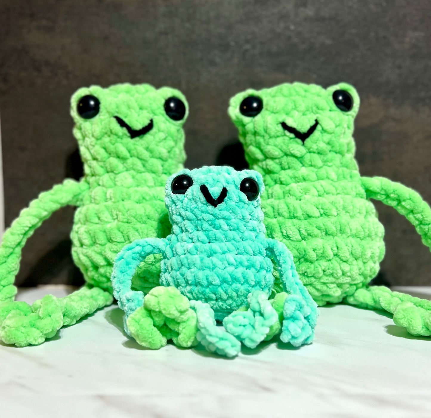 Crochet Frogs